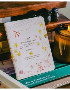 Starry Night Passport Notebook (with Gold Foil) | Meow Illustration