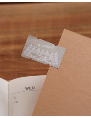Winter Label Sticker | Ivy Snow