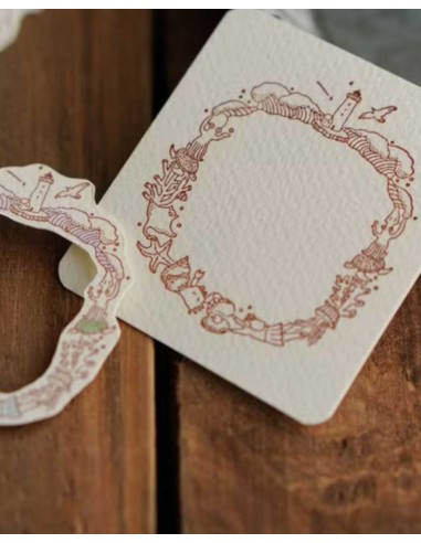 Ocean Wood Stamp | Ivy Snow