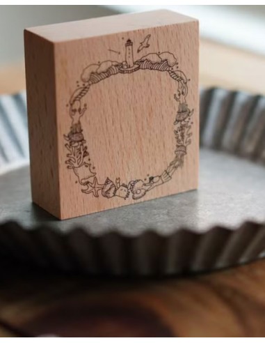 Sello de madera Ocean | Ivy Snow