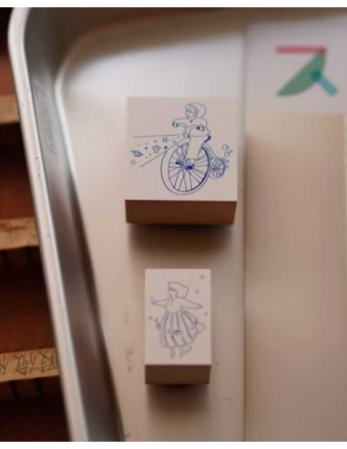 Around Wood Stamp | Ivy Snow