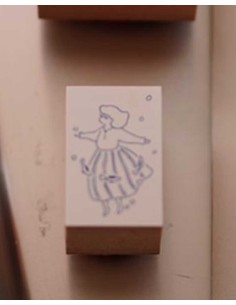 Around Wood Stamp | Ivy Snow