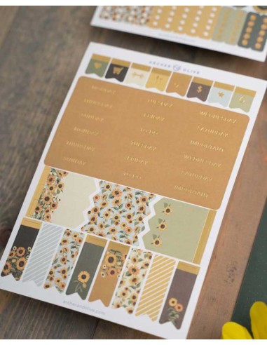 Sunflower Field September 25 Kit Club | Archer & Olive