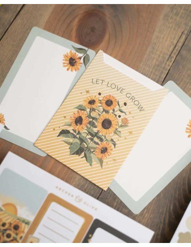 Sunflower Field September 25 Kit Club | Archer & Olive