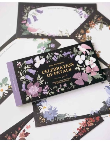 Midnight in Bloom Memo Pad | wwiinngg