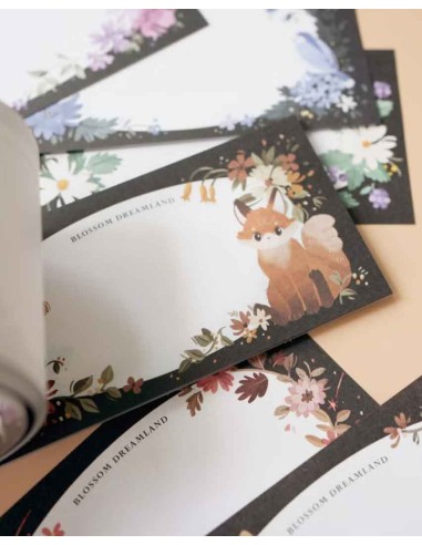 Midnight in Bloom Memo Pad | wwiinngg