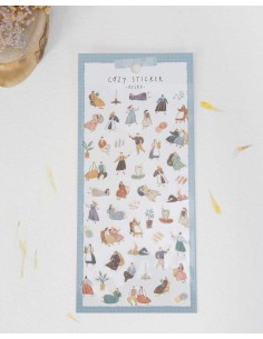 Relax - Cozy Stickers | Mind Wave