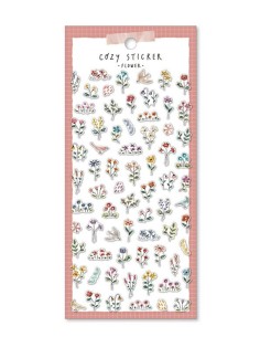 Flower - Cozy Stickers | Mind Wave