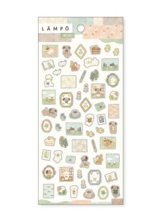 Pegatinas Lampo mini - Dog and Late Afternoon | Mind Wave