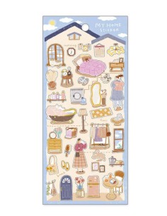 Pegatinas My Home - Dressing Time | Mind Wave