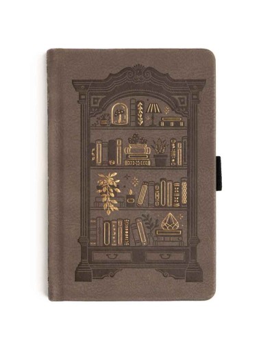 Bookshelf Pocket Dot Grid Notebook | Archer & Olive