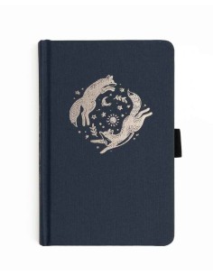 Forest Foxes Pocket Dot Grid Notebook | Archer & Olive