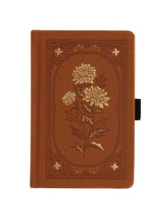 Chrysanthemum Pocket Dot Grid Notebook | Archer & Olive