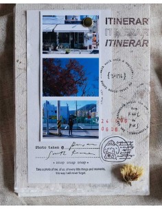 Photo(s) taken @... [Travel Journaling Series Minimalist] Wood Stamp | Eileen Tai