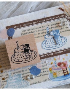 Sweet Cake [Simple Happiness Collection] Wood Stamp | Eileen Tai