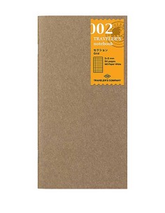 TN Regular 002 Refill Grid Notebook | Traveler's Company