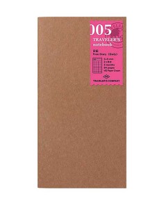Libreta Free Diary (Día Página) TN Regular 005 | Traveler's Company