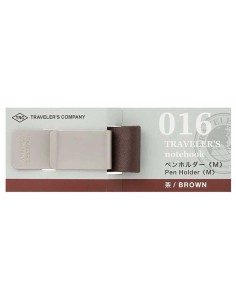 Pen Holder M [Marrón] TN Regular 016 | Traveler's Company