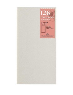 TN Regular 026 Refill Dot Grid Notebook | Traveler's Company