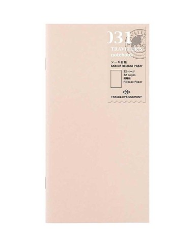 TN Regular 031 Refill Sticker Release Paper | Traveler's Company
