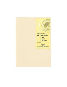 Libreta Papel MD Cream TN Passport 013 | Traveler's Company