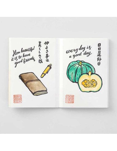 Libreta Papel de Acuarela TN Passport 015 | Traveler's Company