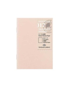 TN Passport 017 Refill Sticker Release Paper | Traveler's Company