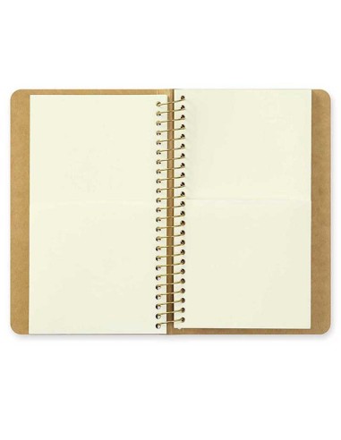 TRC Spiral Ring Notebook [A6 Slim] Paper Pocket | Traveler's Company