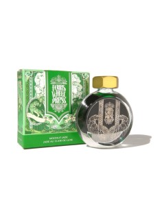 Tinta Moonlit Jade 38ml (brillo plateado) | Curious Collaborations | Ferris Wheel Press