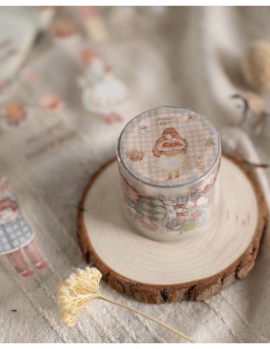 Forest Party PET tape (Glossy & Kiss-cut) | Sho Little Happiness