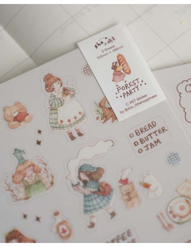 Forest Party Pet Stickers | Sho Little Happiness