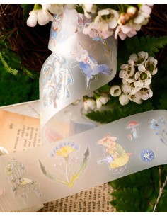 Loop The Wandering Garden PET Tape (Matte) (Kiss-cut) | Teayou