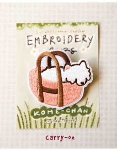 Clip bordado Carry-on [Kome-chan] | Teayou