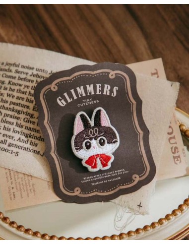 Tuxedo Cat Embroidery Clip | wwiinngg