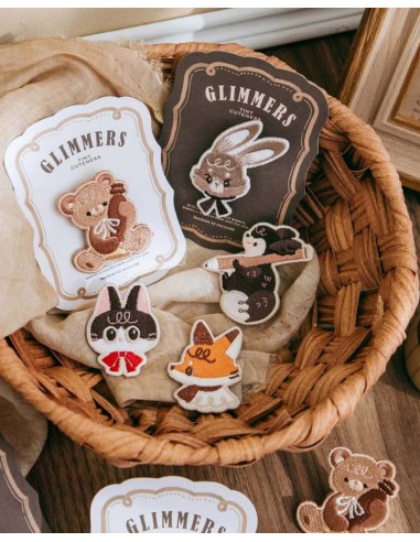 Little Fox Embroidery Clip | wwiinngg