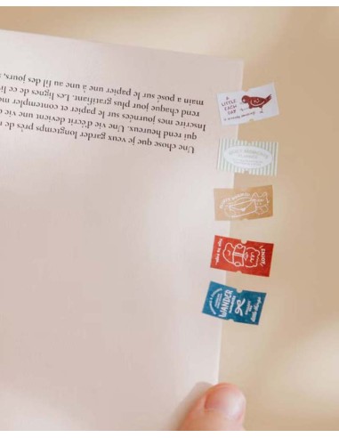 A Little Bird's Step Label Sticker | wwiinngg