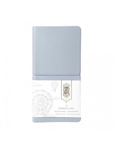 Nothing Left Fether Notebook - Forget Me Not | Ferris Wheel Press