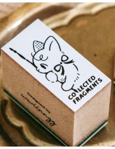 Sello de madera Meow Collector | wwiinngg
