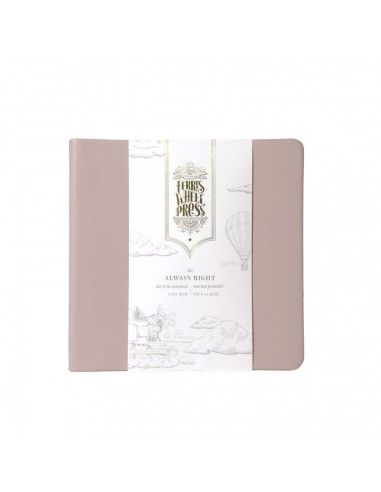 Always Right Fether Notebook - Lady Rose | Ferris Wheel Press
