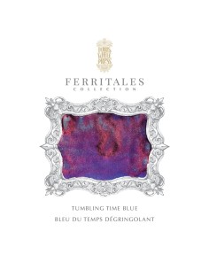 FerriTales | Down the Rabbit Hole - Tumbling Time Blue | Ferris Wheel Press