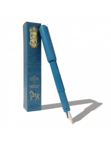 Pluma estilográfica The Carousel - Tattler's Teal | Ferris Wheel Press