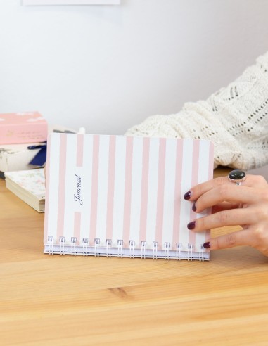 Libreta Pink Journal (Papel de Algas) | Bunbōgu