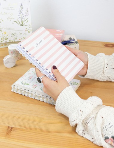 Libreta Pink Journal (Papel de Algas) | Bunbōgu