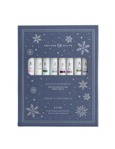 Snow & Stillness Acrylograph Pens 0.7mm | Archer & Olive