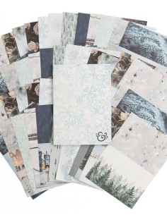 Set de Papeles Estampados Snow & Stillness | Archer & Olive