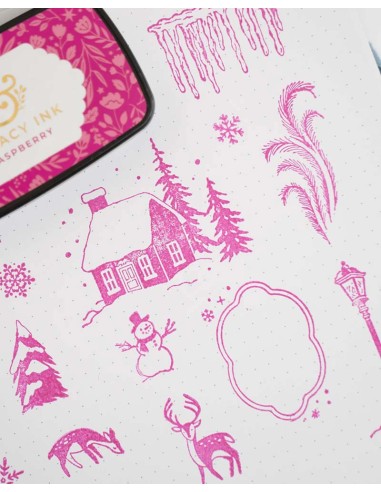 Raspberry Legacy Ink Pad | Archer & Olive