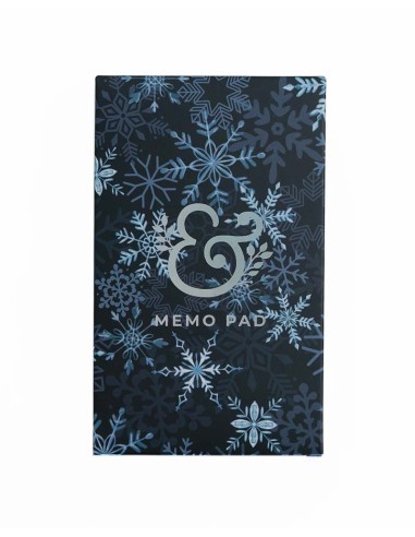 Snow & Stillness Memo Pad [Dot grid] | Archer & Olive