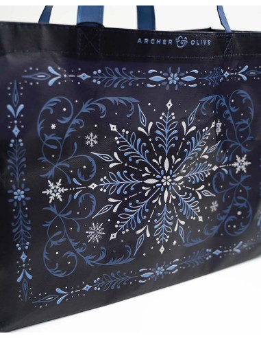 Snowflake Shopping Tote | Archer & Olive