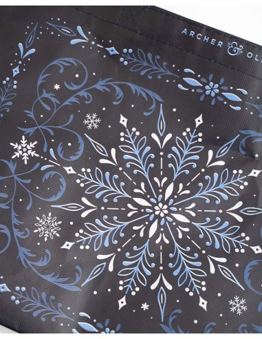 Snowflake Shopping Tote | Archer & Olive