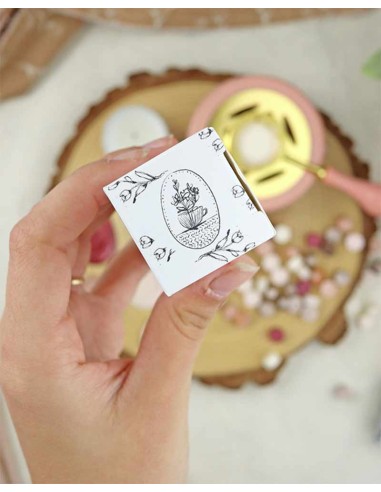 Flores Wax Seal [Art Journal 3.0] | Vero Ilustrada
